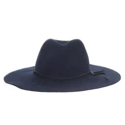 Bredskygget hat (Blå) fra Goorin Bros Uld
