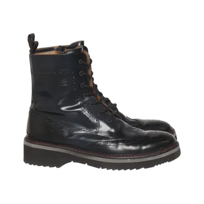 Bottes à lacets (Noir) de Spago
