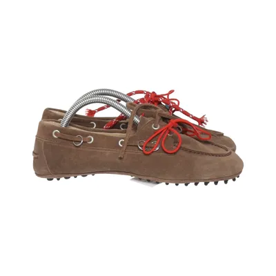 Chaussures de bateau (Marron, Rouge) de Copenhagen Studios Cuir