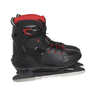 Patins à glace (Noir, Rouge) de Oxelo