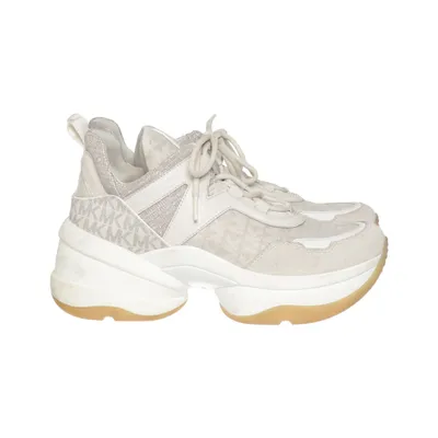 Sneakers (Beige) van Michael Kors Leer