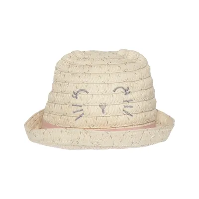 Chapeau de soleil (Beige, Rose) de Pusblu
