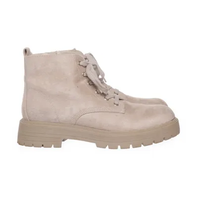 Snørestøvler (Beige) fra Graceland Læder