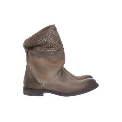 Ankle boots (Beige) from Urban Project Leather