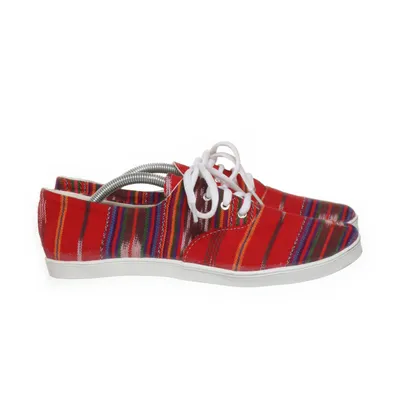 Chaussures en toile (Rouge, Multicolore)