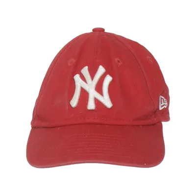 Honkbalpet (Rood, Wit) van New Era Katoen
