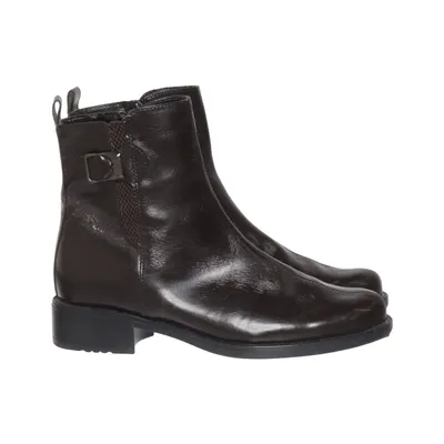 Ankle boots (Brown) from Ilves Leather