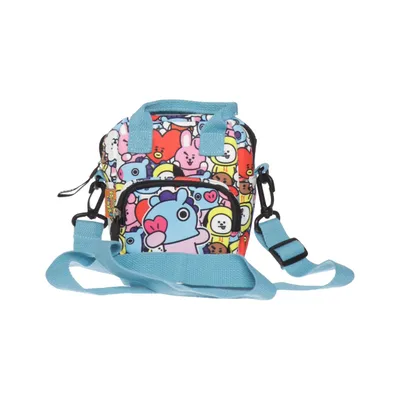 Schoudertas (Blauw, Meerkleurig) van Fashion Polyester