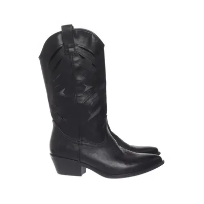 Cowboylaarzen (Zwart)