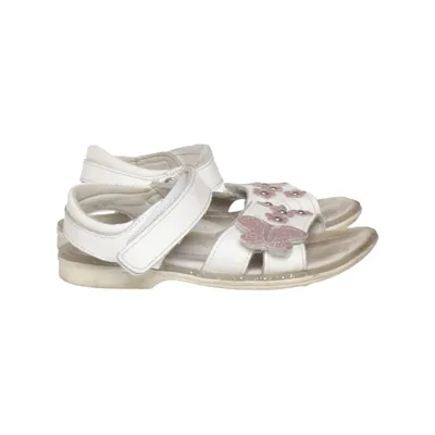 Sandales (Blanc) de Happy Bee Cuir