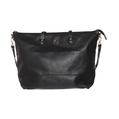 Handbag (Black) from NYPD Polyester, Polyurethane