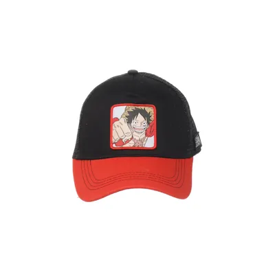 Truckerkeps (Svart, Röd, Flerfärgad) från Alcott Bomull, Polyester