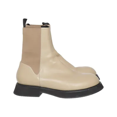 Bottines Chelsea (Beige) de Nina Ricci