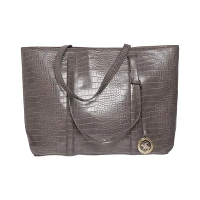 Handbag (Gray) from Beverly Hills Polo Club