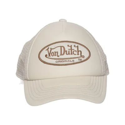 Casquette de camionneur (Beige) de Von Dutch Polyester