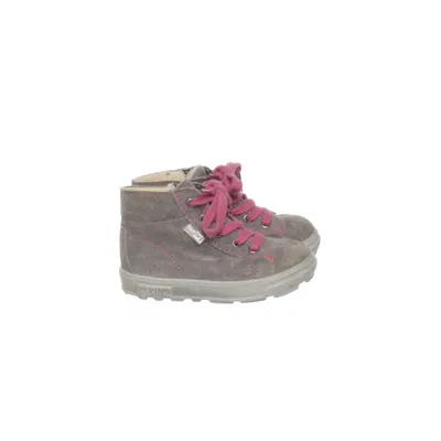 Bottes à lacets (Gris, Rose) de Pepino Daim