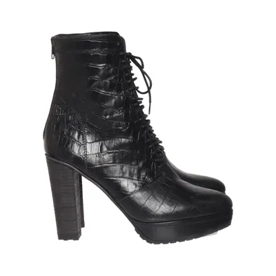 Bottes à talons (Noir) de Reschia