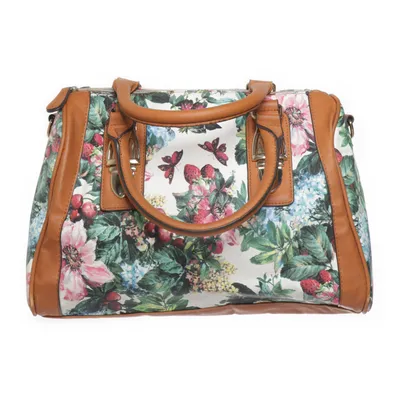 Handbag (Brown, Multicolored)