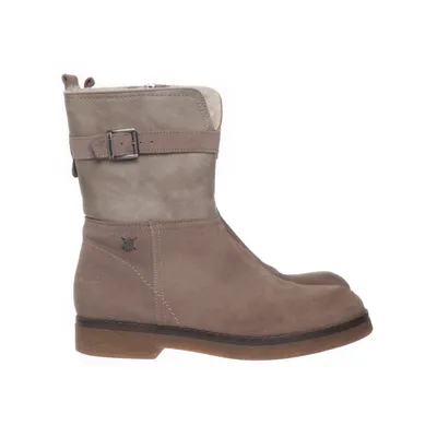 Enkellaarzen (Beige, Grijs, Bruin) van U.S. Polo Assn. Leer