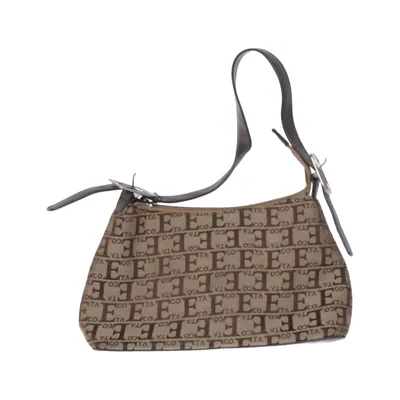 Skuldertaske (Brun, Beige) fra Etac