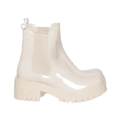Chelsea boots (Beige) from Super Me