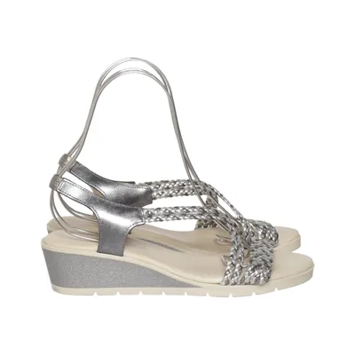 Sandaler (Silverfärgad, Beige) från Joyca Skinn