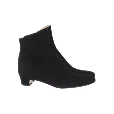 Heeled boots (Black) from Emma Hope's Shoes Suede, Leather