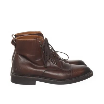 Laced boots (Brown) from Polo Ralph Lauren Leather
