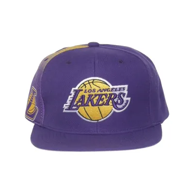 Baseball cap (Purple, Yellow) from Mitchell & Ness Acrylic, Wool