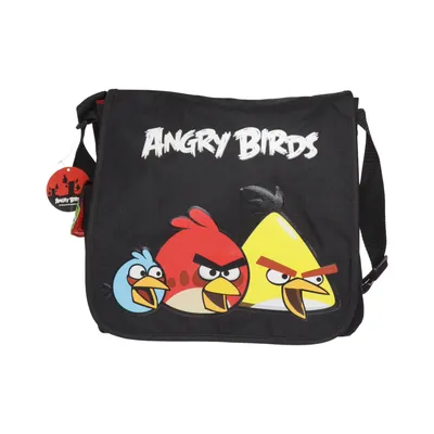 Shoulder-bag (Black, Multicolored) from Angry Birds