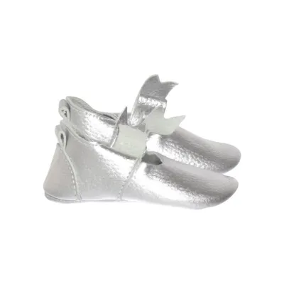 Chaussons pour bébé (Argent) de Baby Mocs