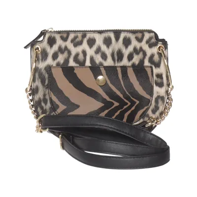 Shoulder-bag (Black, Beige, Multicolored) from Primark