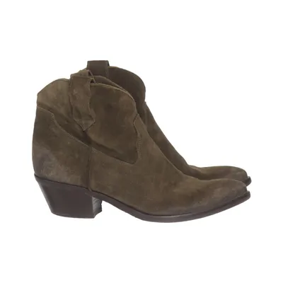 Cowboyboots (Grön) från Laura Ricci Skinn