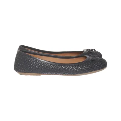 Ballerines (Noir) de Geox Respira Cuir