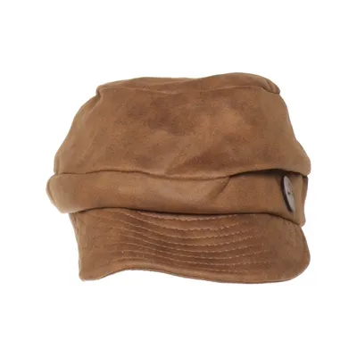Flat cap (Brun) Bomull, Polyester