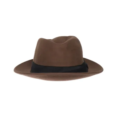 Fedora hat (Brown) from Jaxon Wool
