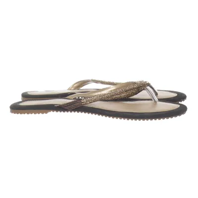 Flip-flops (Black, Gold) from Stylo
