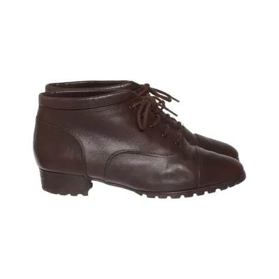 Laced boots (Princesse) from Alexandria Leather, Wool