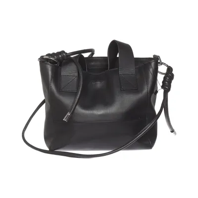 Shoulder-bag (Black) from Sandqvist Leather, Organic cotton