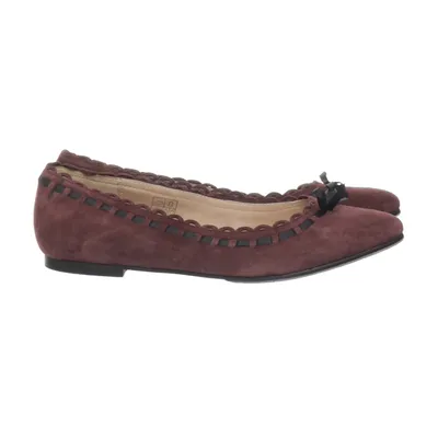 Ballet flats (Purple) from Lazzarini Leather