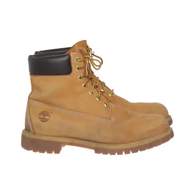 Laced boots (Brown, Black) from Timberland Leather
