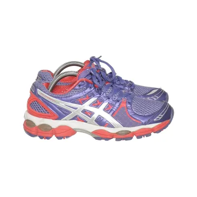 Running shoes (Blue, Red, White) from Asics Faux leather