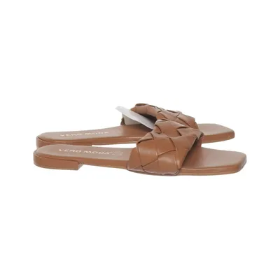 Sandaler (Brun) från Vero Moda Skinn