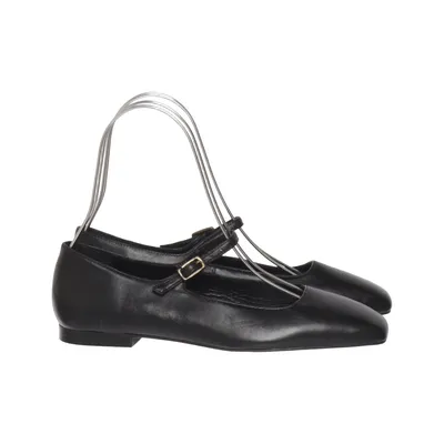 Ballerinaskor (Svart) från Massimo Dutti Skinn