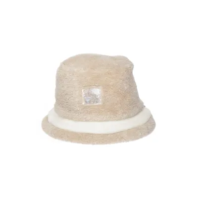 Bøllehat (Beige, Hvid) fra Sterntaler Akryl, Bomuld, Polyester, Viscose