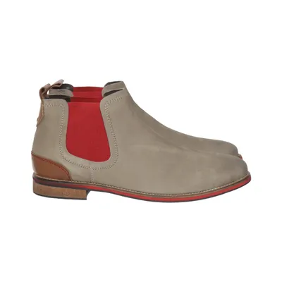 Chelsea boots (Gray, Red, Brown) from Senator Suede