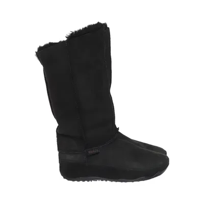 Stövlar (Svart) från Fitflop Polyuretan, Ull