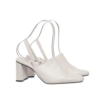 Mules (White) from Marco Tozzi