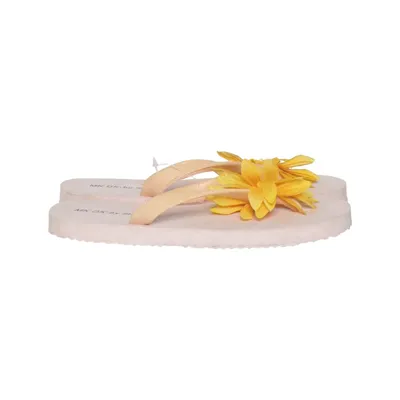 Tongs (Beige, Jaune) de Mille K