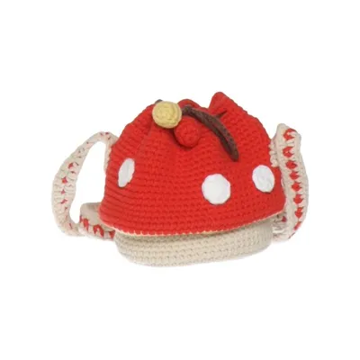 Umhängetasche (Rot, Beige, Mehrfarbig)